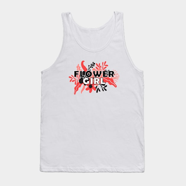 flower girl, sassy girl shirt, girl summer, ladies shirt girls Tank Top by Hercules t shirt shop